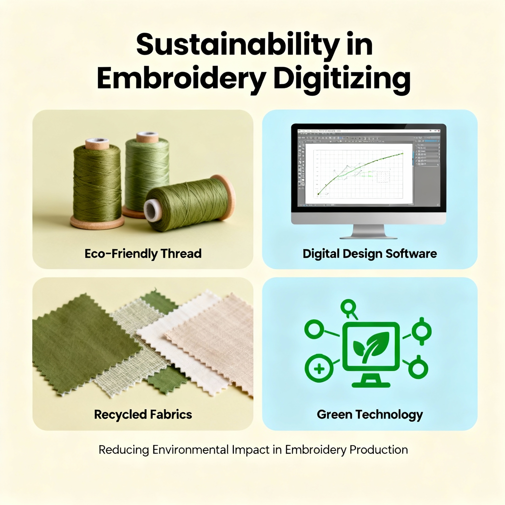 Sustainability in Embroidery Digitizing Sustainability in Embroidery Digitizing